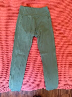 Alphalete Green High-Waist Leggings